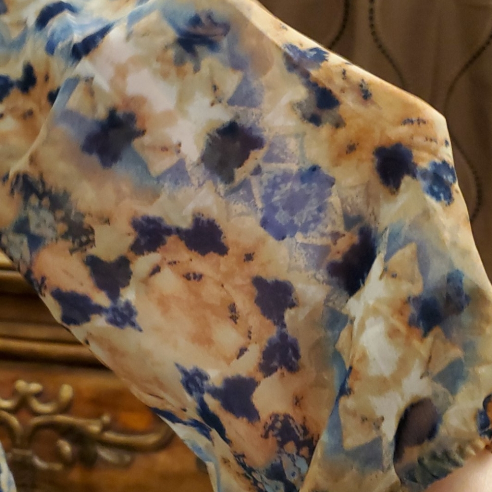 Nine West vintage America semi sheer top, size S - Picture 3 of 5